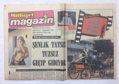 Milliyet Gazetesi Magazin Eki 8 Eylül 1974 - Seyyal Taner.Son İki Ay Benim İçin İlkler Ayı Oldu - GZ17432 - 1