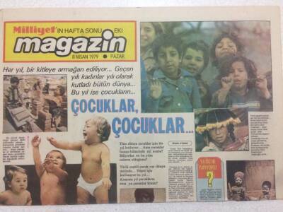 Milliyet Gazetesi Magazin Eki 8 Nisan 1979 - Marlyn Monroenun Gizli Yanları Açıklandı GZ52134 - 1