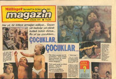 Milliyet Gazetesi Magazin Eki 8 Nisan 1979 - Şenayın Yeni Giysisi GZ115522 - 1