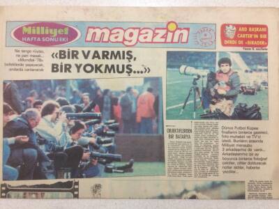 Milliyet Gazetesi Magazin Eki 9 Temmuz 1978 - Bir Numaralı Adam Konusu Dava Konusu Oldu GZ52130 - 1