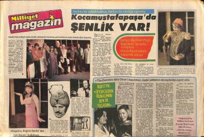 Milliyet Gazetesi Magazin Eki - Kleopatra , Brigitte Bardotdan Zeki Müreni Kıskanıyor GZ114457 - 1