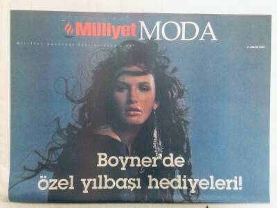 Milliyet Gazetesi Moda Eki 25 Aralık 2004 - Majestellere Yeni Yıl Geldi GZ40348 - 1