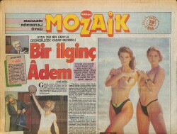 Milliyet Gazetesi Mozaik Eki 18 Mart 1990 - Türkiye'nin En Büyük Güzellik Yarışması GZ157958 - Gökçekoleksiyon