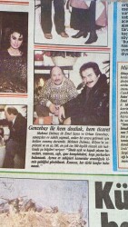 Milliyet Gazetesi Mozaik Eki 28 Ocak 1990 - Orhan Gencebay İle Hem Dostluk , Hem Ticaret GZ114469 - 2