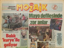 Milliyet Gazetesi Mozaik Eki 4 Mart 1990 - Balık Kurye İle Geliyor GZ157959 - Gökçekoleksiyon