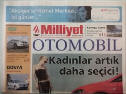 Milliyet Gazetesi Otomobil Eki 30 Ağustos 2005 Efsane Geri Dönüyor - GZ44860 - 2