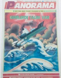 Milliyet Gazetesi Panorama Eki - 13 Temmuz 1986 - Gemilerde Talim Var GZ46410 - 2