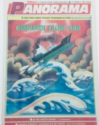 Milliyet Gazetesi Panorama Eki - 13 Temmuz 1986 - Gemilerde Talim Var GZ46410 - 1