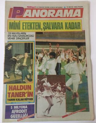 Milliyet Gazetesi Panorama Eki 18 Mayıs 1986 - Usta Yazar Zoraki Gazeteci Haldun Taner GZ13620 - 2