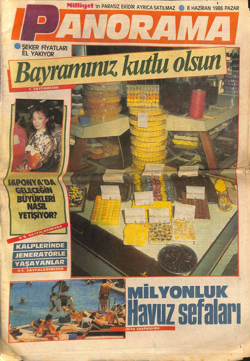 Milliyet Gazetesi Panorama Eki 8 Haziran 1986 - Japonya'da Geleceğin Büyükleri Nasıl Yetişiyor ? GZ152283 - 1
