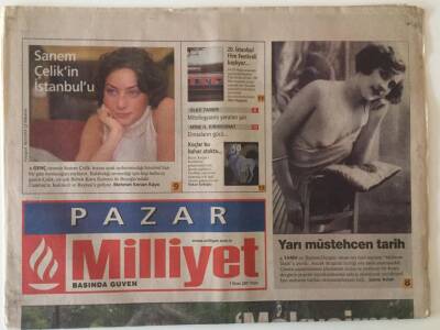 Milliyet Gazetesi Pazar Eki 1 Nisan 2001 - Can Dündar İle Çok Özel Söyleşi GZ22235 - 1
