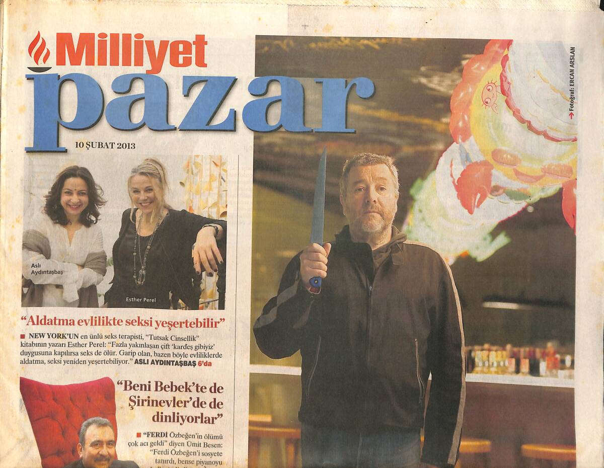 Milliyet Gazetesi Pazar Eki 10 Şubat 2013 - Ferdi Özbeğen 