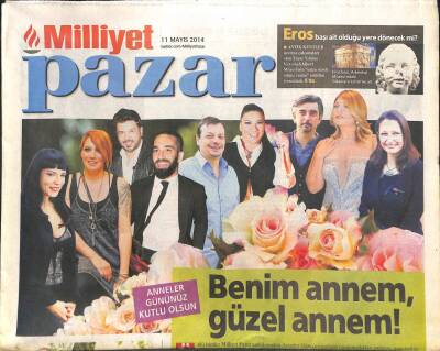 Milliyet Gazetesi Pazar Eki 11 Mayıs 2014 - Okan Bayülgen,Ters Köşe Bir Adam GZ104482 - 1