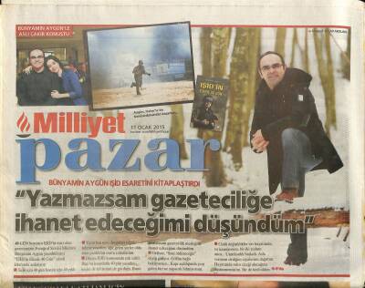 Milliyet Gazetesi Pazar Eki 11 Ocak 2015 - Mahsun Kırmızıgül Artık Müzisyen Değil Sinemacı GZ125878 - 1