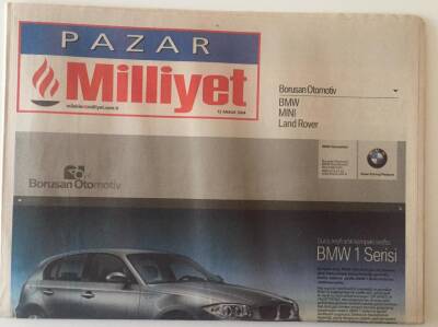 Milliyet Gazetesi Pazar Eki 12 Aralık 2004 - Avrupa Birliği İçin Kriterler GZ22593 - 1