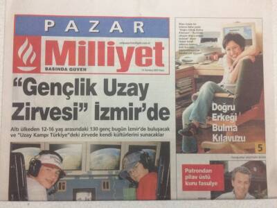 Milliyet Gazetesi Pazar Eki 13 Temmuz 2003 - Haldun Dormen Gençlerden Çok Şey Öğrendim GZ47116 - 1