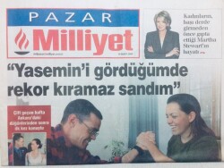 Milliyet Gazetesi Pazar Eki - 14 Mart 2004 - Koleksiyoncu Amcasını Filmini Yaptı Ödül Kazandı GZ46035 - 1
