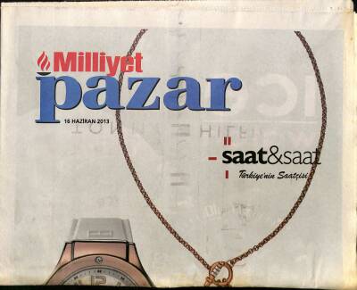 Milliyet Gazetesi Pazar Eki 16 Haziran 2013 - Defne Samyeli Sosyal Medya Yazılı Basın İçin Bir Tehdit GZ125891 - 1