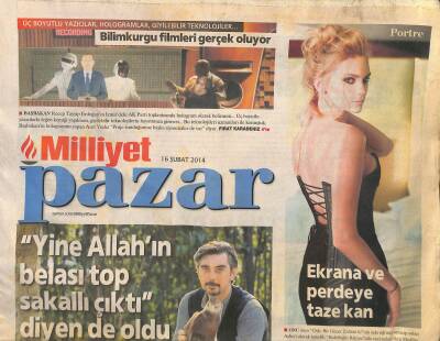 Milliyet Gazetesi Pazar Eki 16 Şubat 2014 - Abdullah Öcalan 15 Yıl Önce Yakalanarak Türkiyeye Getirildi GZ116533 - 1