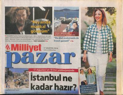 Milliyet Gazetesi Pazar Eki 17 Ağustos 2014 - İlber Ortaylı Cumhurbaşkanlığı Seçimini Ve Sonrasını Yorumladı GZ116860 - 1