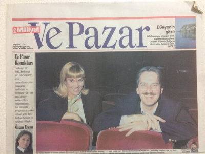 Milliyet Gazetesi Pazar Eki 2 Haziran 1996 - Zekası Keskin Dili Sivri GZ24544 - 1