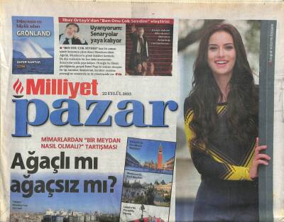 Milliyet Gazetesi Pazar Eki 22 Eylül 2013 - Menderes Dönemini Yazmak Zor İştir GZ113176 - 1