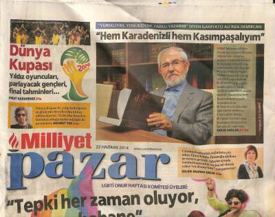 Milliyet Gazetesi Pazar Eki 22 Haziran 2014 - Dünya Kupası İle Yatıp Kalktığımız Şu Günlerde Brezilyadan Birkaç Albüm Önerisi GZ105864 - 1
