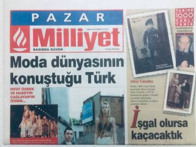 Milliyet Gazetesi Pazar Eki 23 Şubat 2003 - Kaya Çilingiroğlu 500 Parçalık Oyuncak Bir Araba Koleksiyonu Sahibi GZ42039 - 1