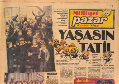 Milliyet Gazetesi Pazar Eki 24 Ocak 1982 - Seni Kalbime Gömdüm Filmi *Türkan Şoray-Cihan Ünal GZ126941 - 1