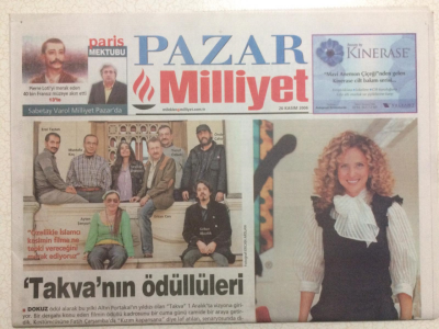 Milliyet Gazetesi Pazar Eki 26 Kasım 2006 - Takvanın Ödülleri GZ24547 - 1