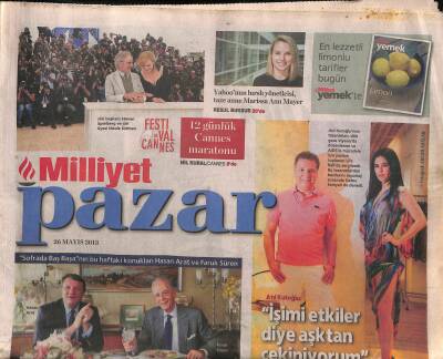 Milliyet Gazetesi Pazar Eki 26 Mayıs 2013 - Yahoonun Hırslı Yöneticisi Taze Anne Marissa Ann Mayer GZ116713 - 1