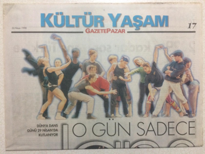 Milliyet Gazetesi Pazar Eki 26 Nisan 1998 - Martin Luther Hala Star GZ27345 - 1