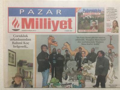 Milliyet Gazetesi Pazar Eki 27 Mart 2005 - Çapkın Hafiyenin Türkiye Serüveni GZ34945 - 1