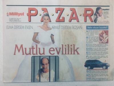 Milliyet Gazetesi Pazar Eki - 27 Nisan 1997 - Mutlu Evlilik Mümkün mü? GZ46571 - 1