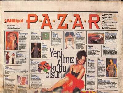 Milliyet Gazetesi Pazar Eki 29 Aralık 1996 - Kemal Sunal Şaban Tiplemesinden Yola Çıkarak Master Tezi İçin Kollarını Sıvadı GZ92565 - 1