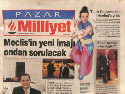Milliyet Gazetesi Pazar Eki 30 Kasım 2003 - Ünlülerin Berberi Veysel Anlatıyor GZ115148 - 1