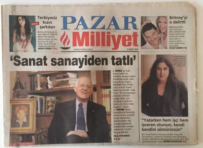 Milliyet Gazetesi Pazar Eki 4 Mart 2007 - Göç Ve Sonuçları GZ20704 - 1