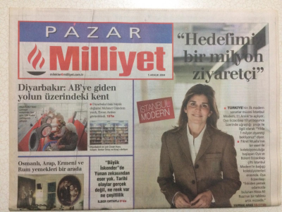 Milliyet Gazetesi Pazar Eki 5 Aralık 2004 - Osmanlı Arap Ermeni Ve Rum Yemekleri Bir Arada GZ24911 - 1