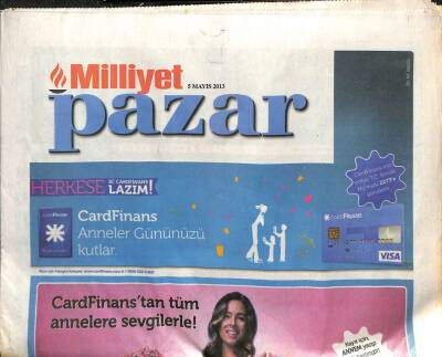 Milliyet Gazetesi Pazar Eki 5 Mayıs 2013 - Bülent Eczacıbaşı Babamla Levent,Etiler Civarında At Gezintileri Yapardık GZ105769 - 1