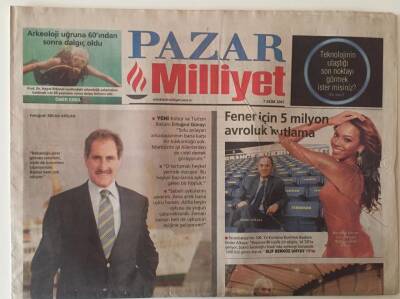 Milliyet Gazetesi Pazar Eki 7 Ekim 2007 - Prof. Şerif Mardin Mahalle Baskısı Kvramı İle 630 Habere Konu Oldu GZ22864 - 1