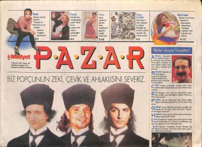 Milliyet Gazetesi Pazar Eki 7 Eylül 1997 - Atatürkçülük Pop Çağına Girdi GZ92562 - 1