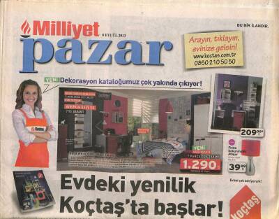 Milliyet Gazetesi Pazar Eki 8 Eylül 2013 - Nejat İşlerin Nesi Var ? - Kapalıçarşının Çökme Tehlikesi GZ119592 - 1
