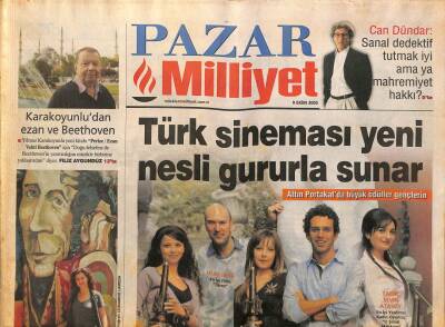 Milliyet Gazetesi Pazar Eki 9 Ekim 2005 - Can Dündar Sanal Dedektif Tutmak İyi Ama Ya Mahremiyet Hakkı ? GZ96485 - 1