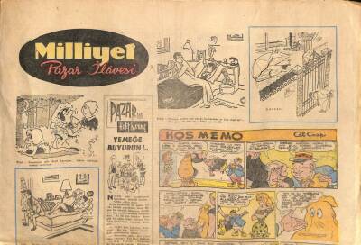 Milliyet Gazetesi Pazar Eki - Almanyada Bir Türk Güreş Takımı Kuruluyor GZ113528 - 1