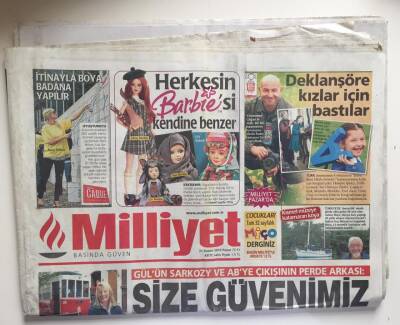 Milliyet Gazetesi Pazar Eki İle 21 Kasım 2010 - Lizbon Zirvesinde Türkiye - ABD İlişkilerini Etkileyecek Adımlar Atıldı GZ6533 - 1
