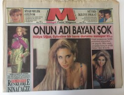 Milliyet Gazetesi Pazar Magazin Eki 13 Eylül 1992 - Kış Modası Renklerle Isınacağız GZ13622 - 1