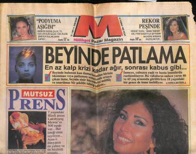Milliyet Gazetesi Pazar Magazin Eki 19 Temmuz 1992 - Sinan Özen , Şarkılarıyla Olduğu Kadar , Tavırlarıyla da Büyük İlgi Görüyor GZ118206 - 1