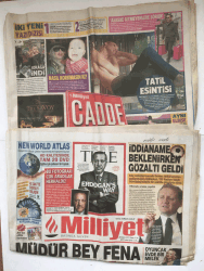 Milliyet Gazetesi Pazar Ve Cadde Eki İle 20 Kasım 2011 - Son Kaddafi Kıskıvrak GZ5686 - 1