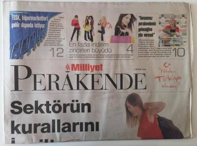 Milliyet Gazetesi Perakende Eki 7 Aralık 2007 - Sektörün Kurallarını İngiltere Belirliyor GZ26999 - 1