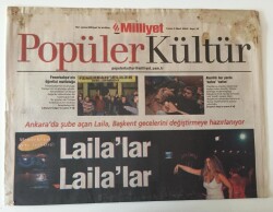 Milliyet Gazetesi Popüler Kültür Eki 5 Mart 2004 - Ankarada Şube Açan Laila , Başkent Gecelerini Değiştirmeye Hazırlanıyor - GZ43921 - 2